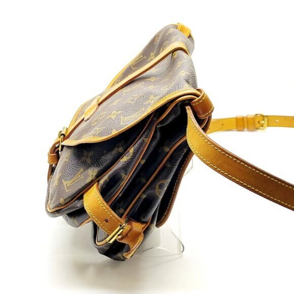 Louis Vuitton Saumur 30 Brown Monogram Crossbody Bag mon879-102525 - Picture 3 of 16